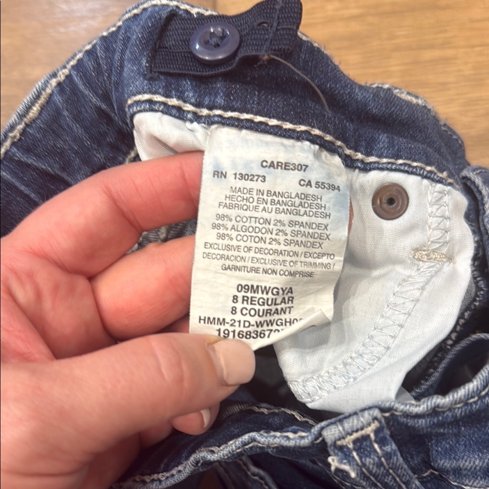 Girls Wrangler Bootcut Jeans - Picture 2 of 6